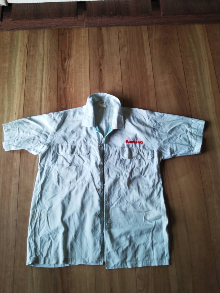 川崎重工 長袖作業服2組セット 新旧帽子付き（中古） - メルカリ