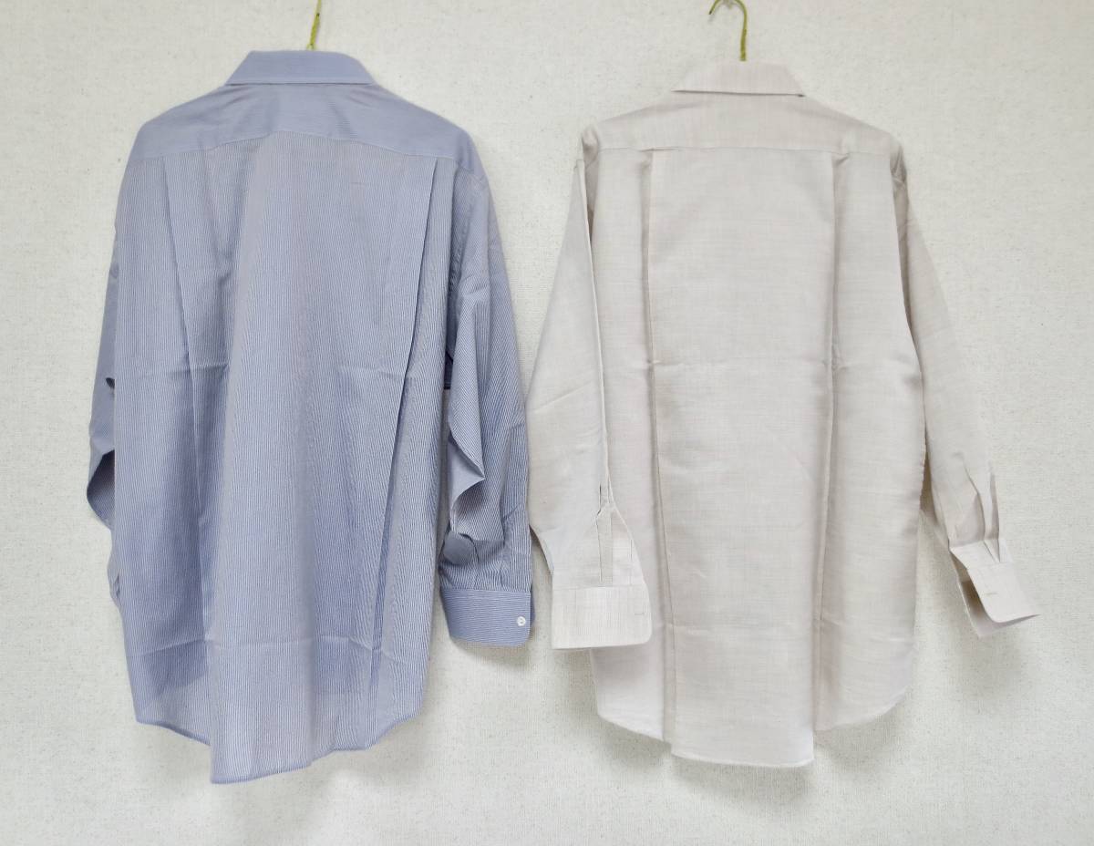 ARNYS PARIS アルニス ピンストライプ タブカラーシャツ