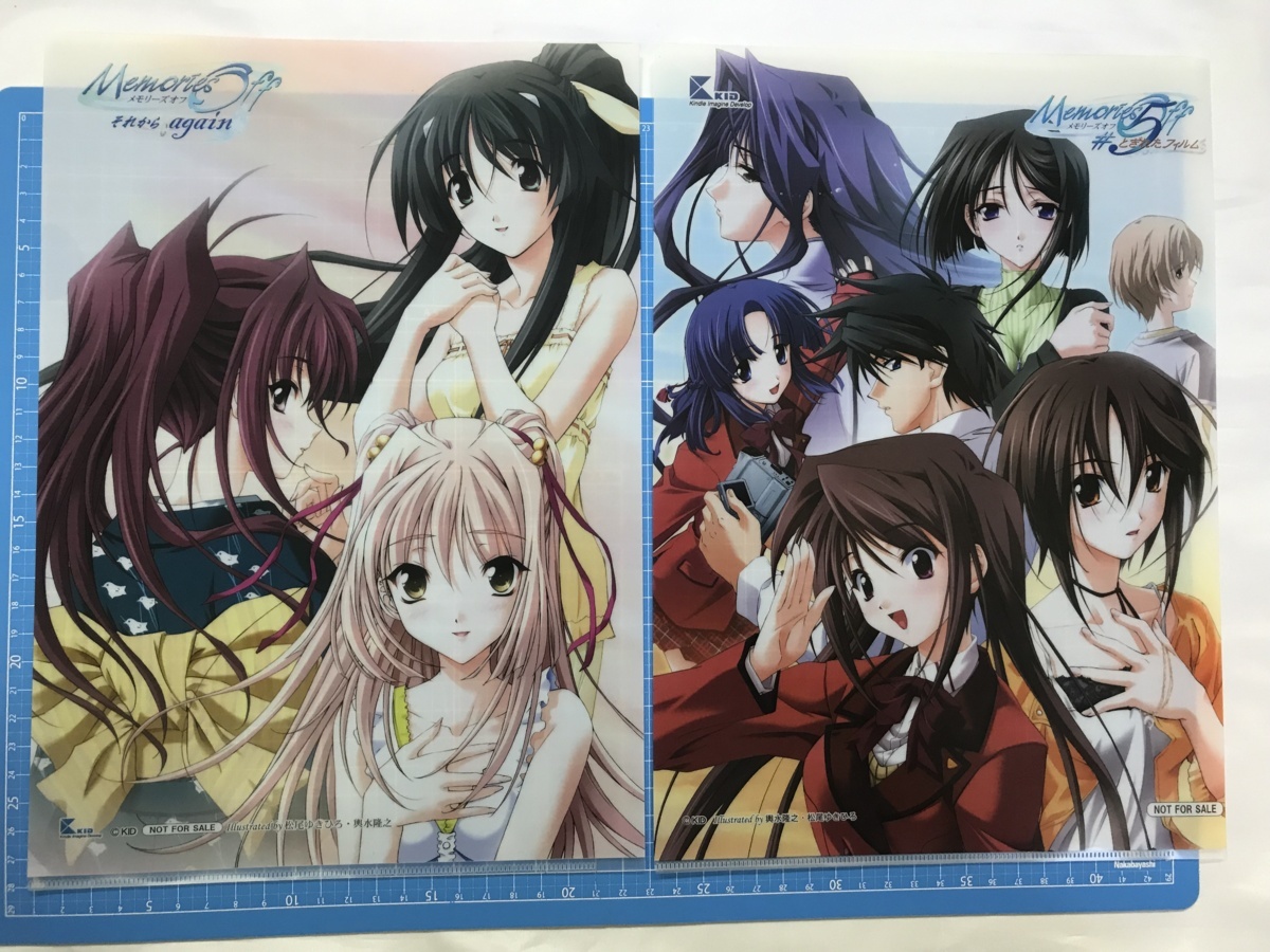 Scf1077 松尾ゆきひろ メモリーズオフ とぎれたフィルム それからagain クリアファイル の落札情報詳細 ヤフオク落札価格情報 オークフリー スマートフォン版