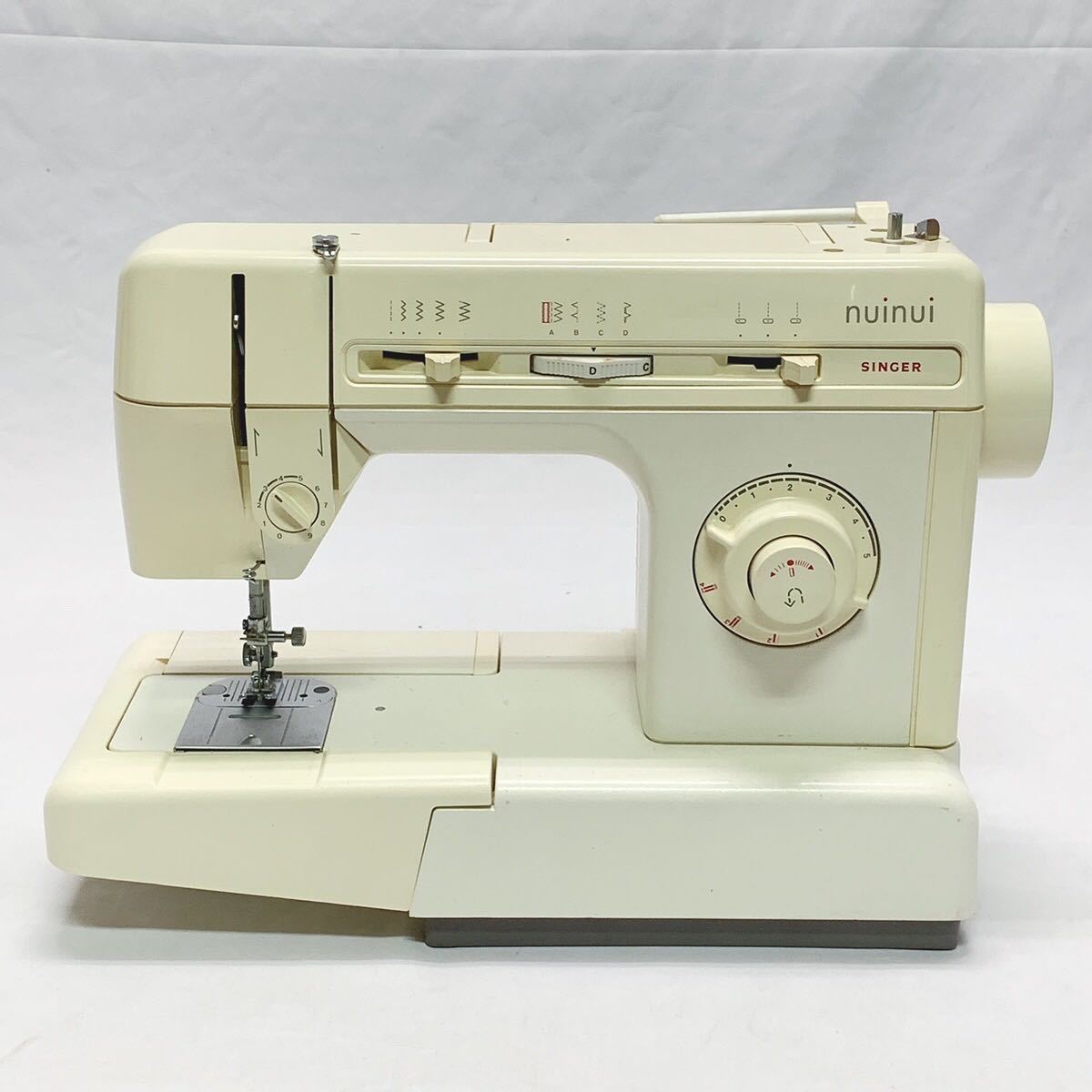 Singer シンガー ミシン Nuinui ヌイヌイ 4805c フットペダル カバー付き R阿0707 の落札情報詳細 ヤフオク落札価格情報 オークフリー スマートフォン版