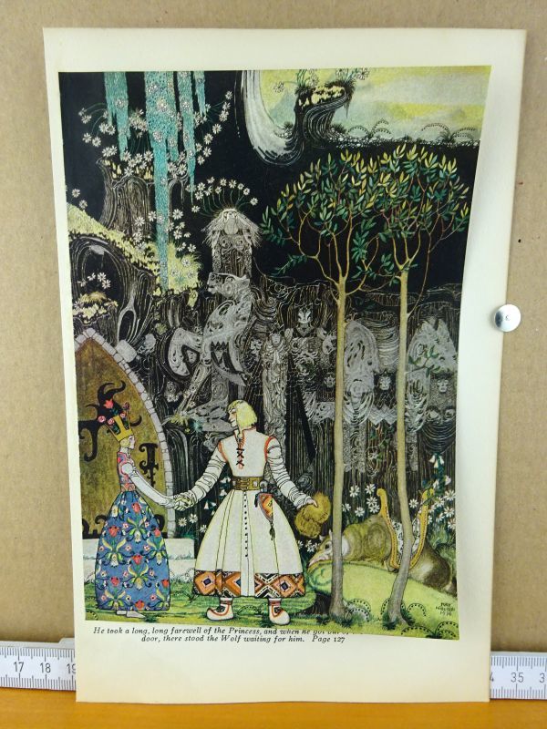カイ・ニールセン Kay NIELSEN オフセット 1925年 〇East of the sun