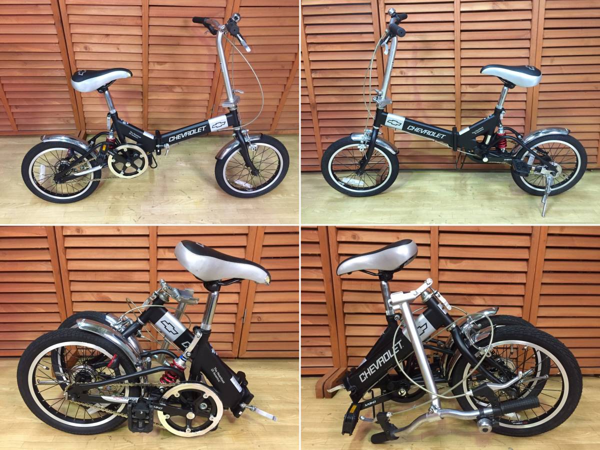 11000円 早いもの勝ち！CHEVROLET シボレー 折りたたみ自転車 16