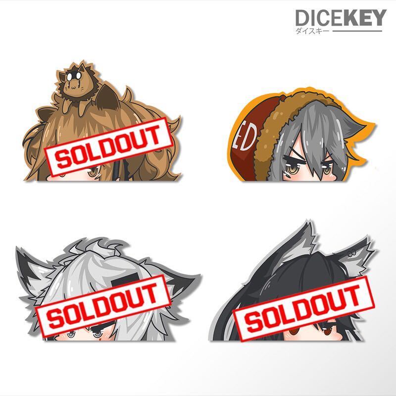 新品 正規品 Dicekey 0814 アークナイツ レッド Peeker アニメステッカー Usdm Jdm アクナイ 痛車 箱ステ ピーカー の落札情報詳細 ヤフオク落札価格情報 オークフリー スマートフォン版