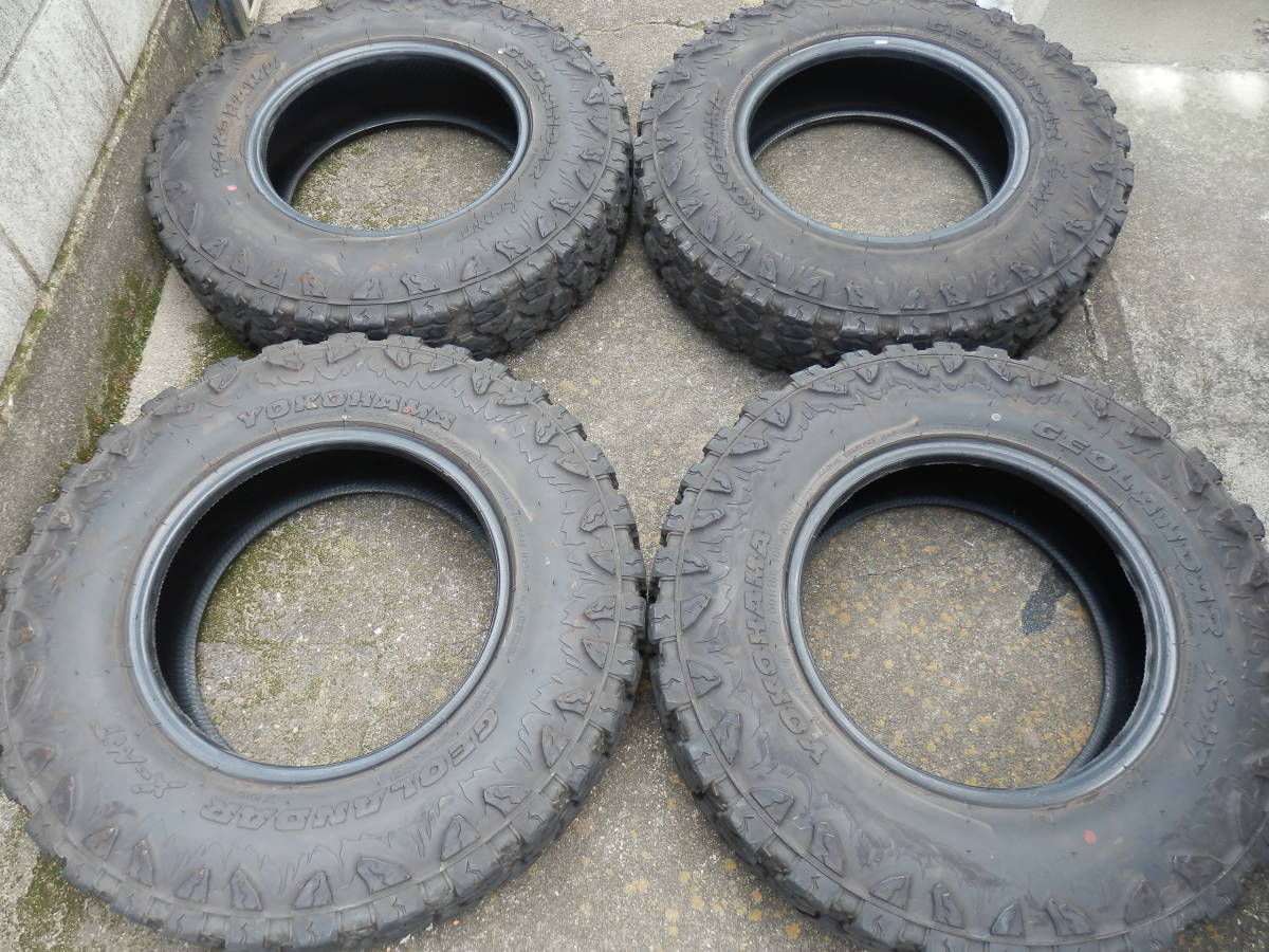 中古品! ジムニー ヨコハマ ジオランダー X-MT 7.00r16 4本セット ...