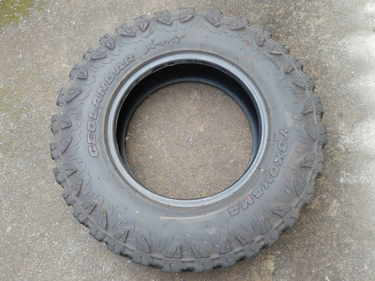 中古品! ジムニー ヨコハマ ジオランダー X-MT 7.00r16 4本セット ...