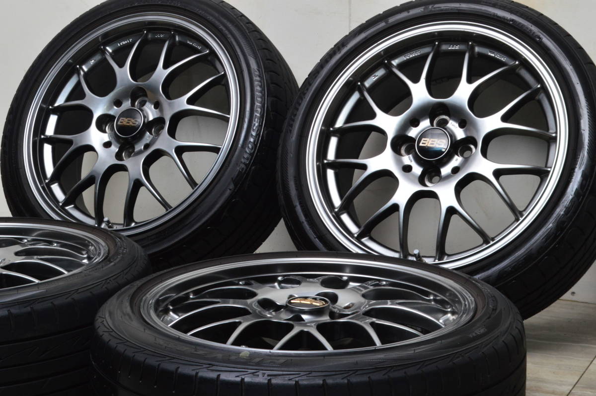 bbs rg-s 17インチ 7j ＋45？ pcd100 4本 鍛造良好BBS RG-R RG793