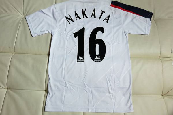 中田英寿×ボルトン・ワンダラーズFC 05-06レプリカユニフォーム