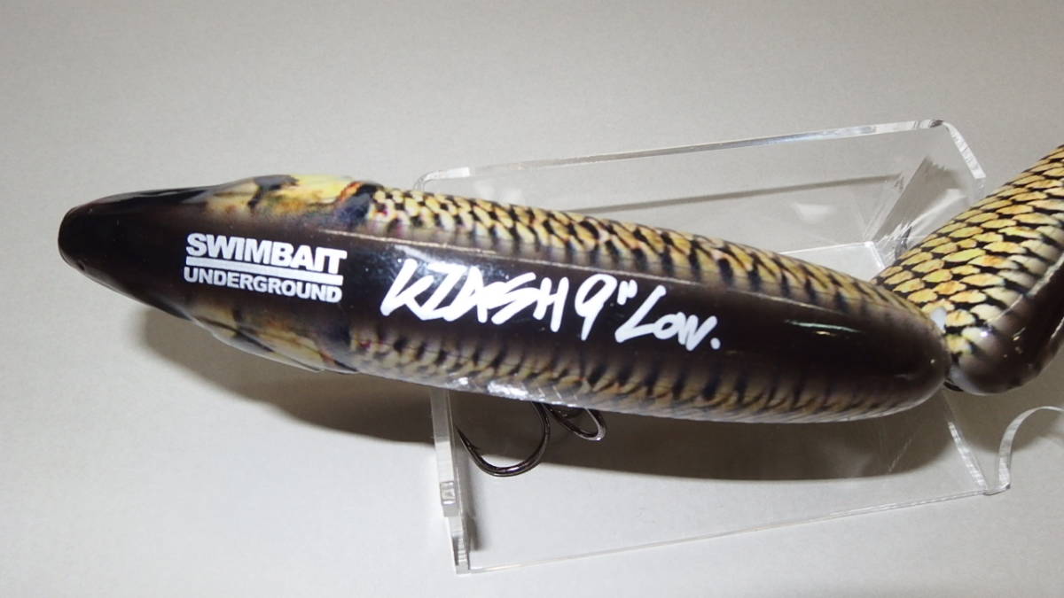 121 Us限定 Klash9 Low クラッシュ9 Drt Swimbait Underground Golden Shiner 中古 の落札情報詳細 ヤフオク落札価格情報 オークフリー スマートフォン版
