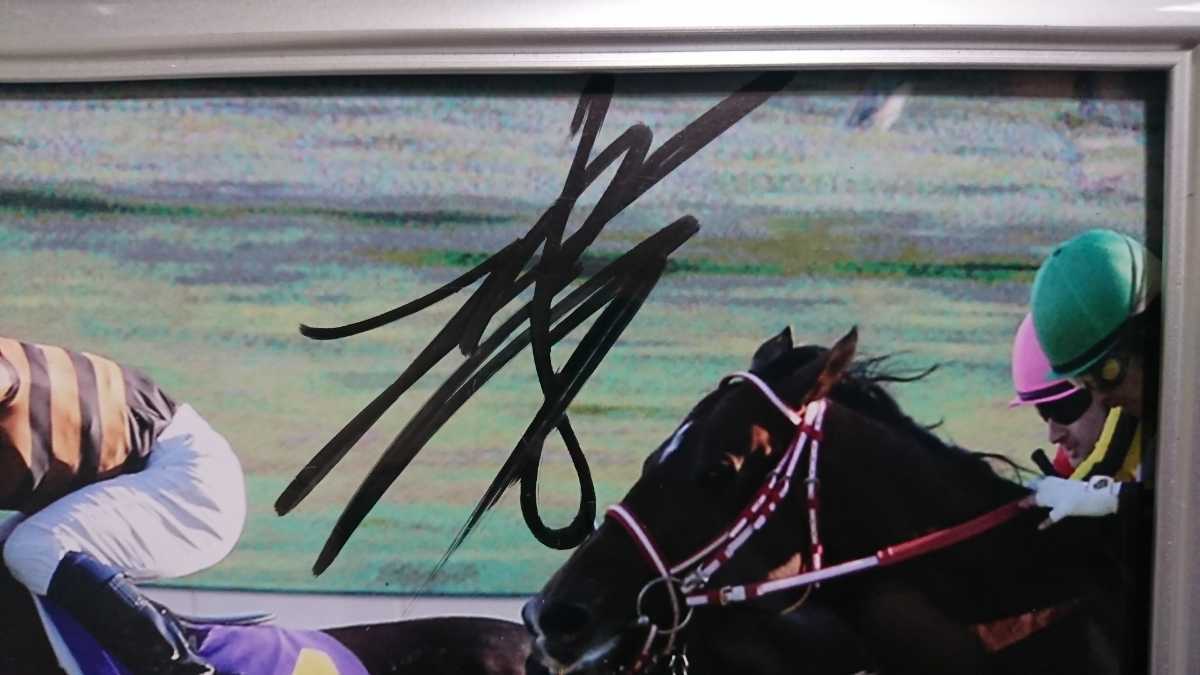 競馬 キタサンブラック 菊花賞 北村宏 サイン 写真
