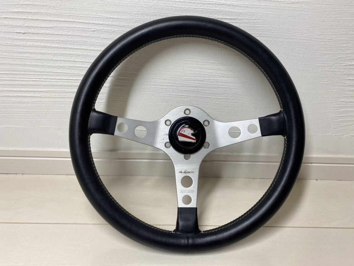 超希少 モモ クレイ レガツォーニ ステアリング 34Φ 80年製 当時物 超希少 モモ クレイ レガツォーニ ステアリング 34Φ 80年製 当時物