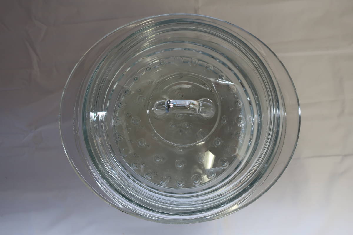 送800円】 17931 リュミナルク 耐熱ガラス製 2段蒸し器 耐熱ガラス蓋