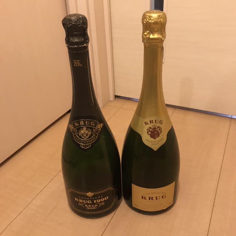 KRUG(クリュッグ)ダミーボトル3本セット KRUG グラン・キュヴェ マグナム ダミーボトル3本セット