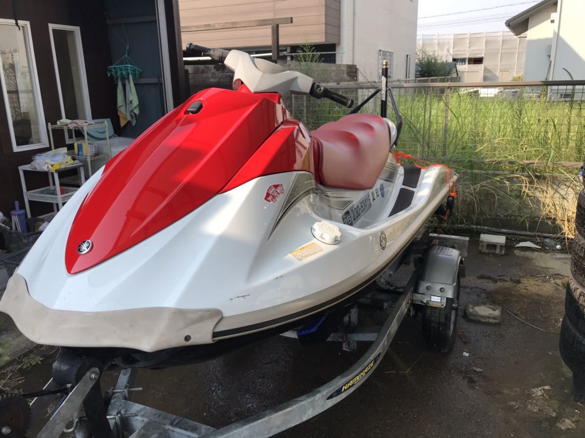 スティンガージェット ボート、船 釣り トレーラー付き ジャンク出品