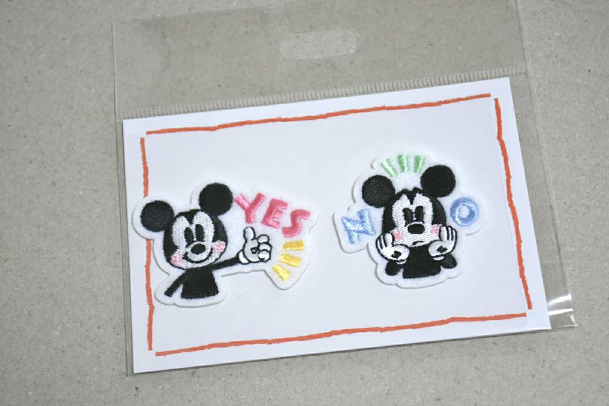 新品 完売 新品未使用 刺繍ワッペン シール アイロン 両用 ディズニーストア ミッキーマウス アイコン スタンプ パッチ の落札情報詳細 ヤフオク落札価格情報 オークフリー スマートフォン版