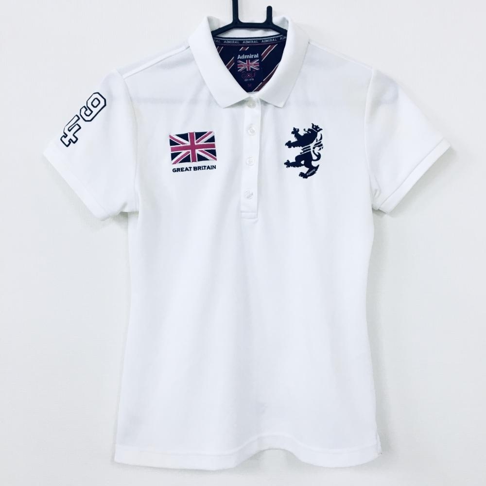 Admiral アドミラル 半袖ポロシャツ 白 ダークネイビー イギリス刺繍 ビッグロゴ レディース M ゴルフウェア の落札情報詳細 ヤフオク落札価格情報 オークフリー スマートフォン版 Admiral アドミラル 半袖ポロシャツ 白 ダークネイビー イギリス刺繍 ビッグロゴ レディース M ゴルフウェア の落札情報詳細 ヤフオク落札価格情報 オークフリー スマートフォン版