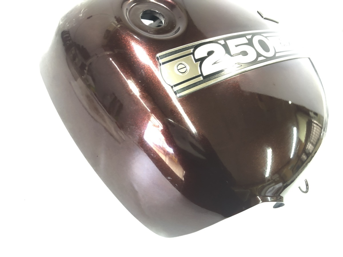 KAWASAKI エストレア サイドカバー 左 エンブレム付 補修 流用にも
