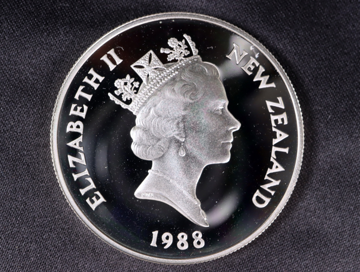 エリザベス2世 コイン 1988 ニュージーランド (99) 사진