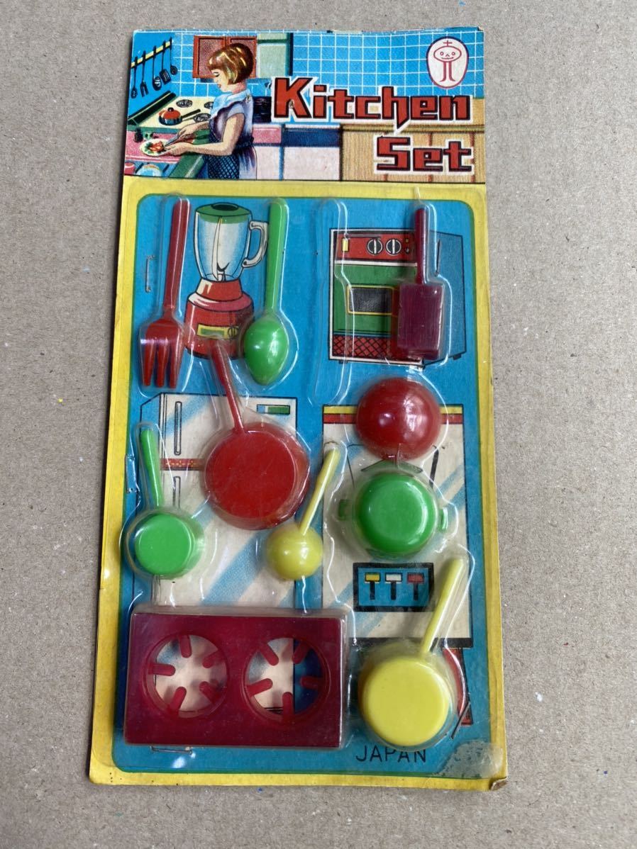 ミニチュア キッチンセット リカちゃん レトロポップ 台紙 未開封 昭和レトロ ドールハウス ままごと の落札情報詳細 ヤフオク落札価格情報 オークフリー スマートフォン版