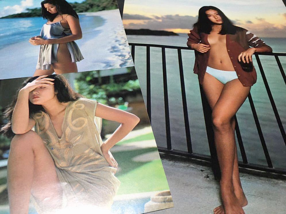 貴重！手ブラ！【浅野ゆう子 切り抜き53ページ】当時物他！ ビキニ