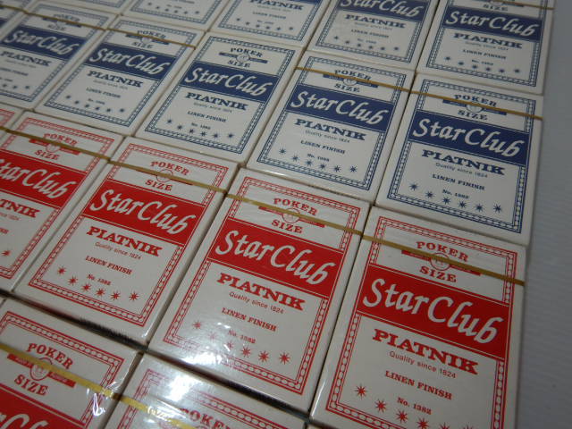 59点まとめて トランプ PIATNIK/ピアトニック StarClub ポーカーサイズ