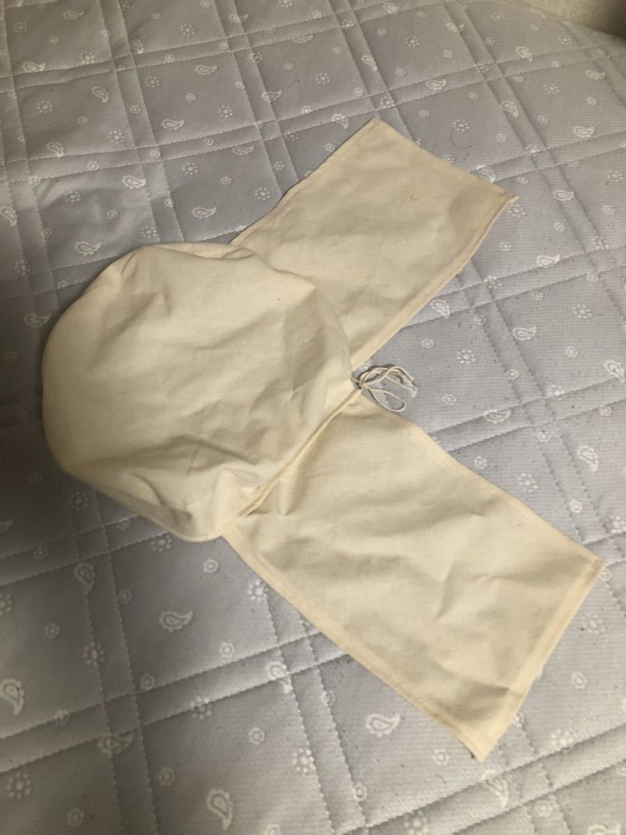 日本陸軍 明治19年制定軍衣 軍帽 でくの房製 日本軍明治陸軍夏用軍帽用