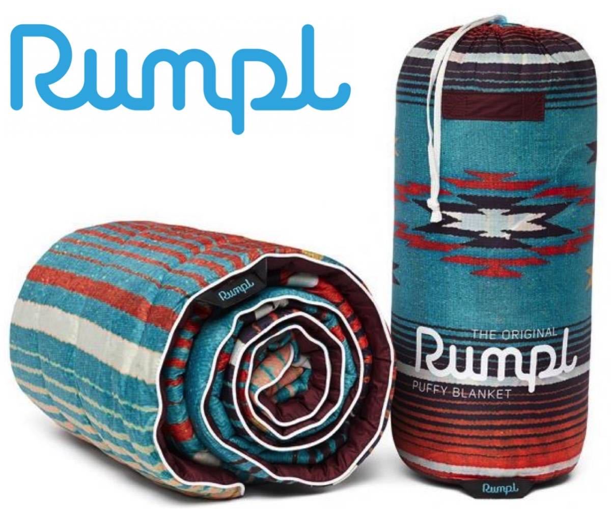 新品】RUMPL ランプル☆The Original Printed Puffy Blanket Throw