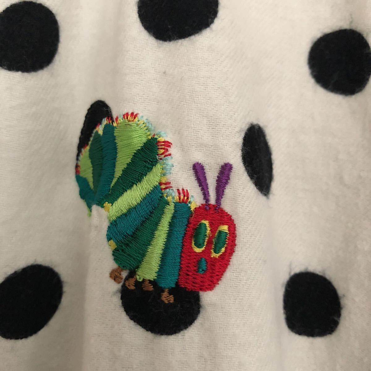 大人気 Graniph グラニフ エリックカール 絵本 はらぺこあおむし コラボ 水玉 シャツワンピース ドット柄 ネルシャツ 秋冬 レディースｆ の落札情報詳細 ヤフオク落札価格情報 オークフリー スマートフォン版