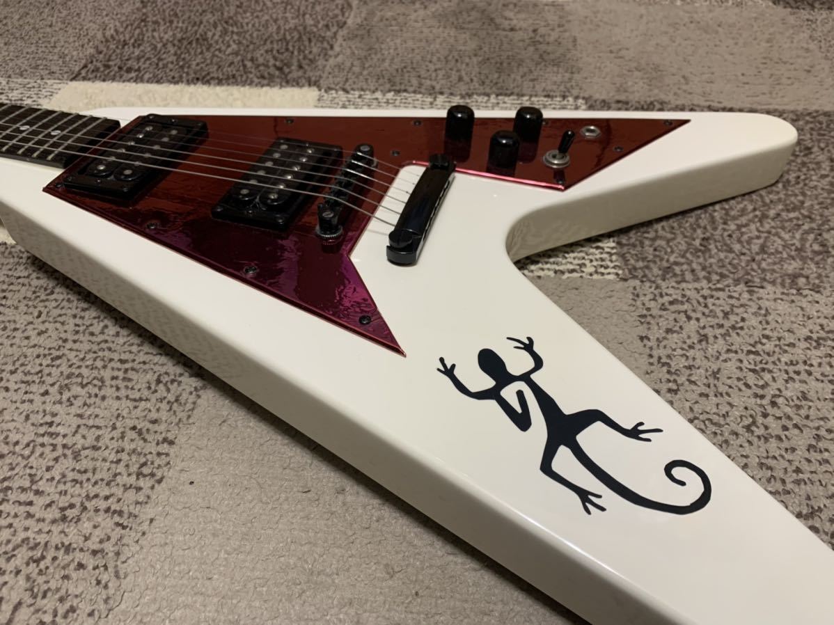 Tokai Fv47 フライングv カスタム Yuki Acid Black Cherry Esp の落札情報詳細 ヤフオク落札価格情報 オークフリー スマートフォン版
