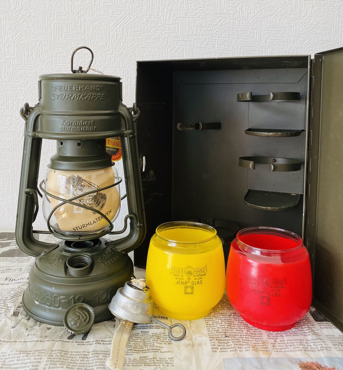 Feuerhand 276 STK ドイツ軍ナンバリング イエロー ランタン 【公式通販】