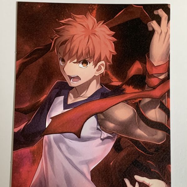 Fate stay night　第三章　入場特典フィルム　衛宮士郎 新品】【コマ変化】劇場版 Fate/stay night Heavens Feel 第三章 来場