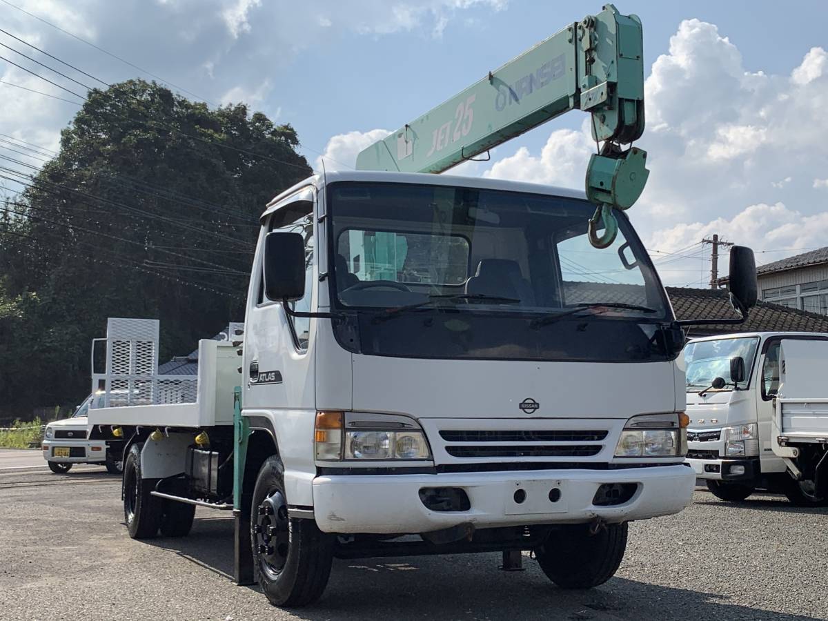 動画有 売り切り H8年 日産 アトラス 積載車 セーフティローダー 3段クレーン 南星 ラジコン付 ディーゼル 5速 エンジン好調 佐賀福岡 の落札情報詳細 ヤフオク落札価格情報 オークフリー スマートフォン版