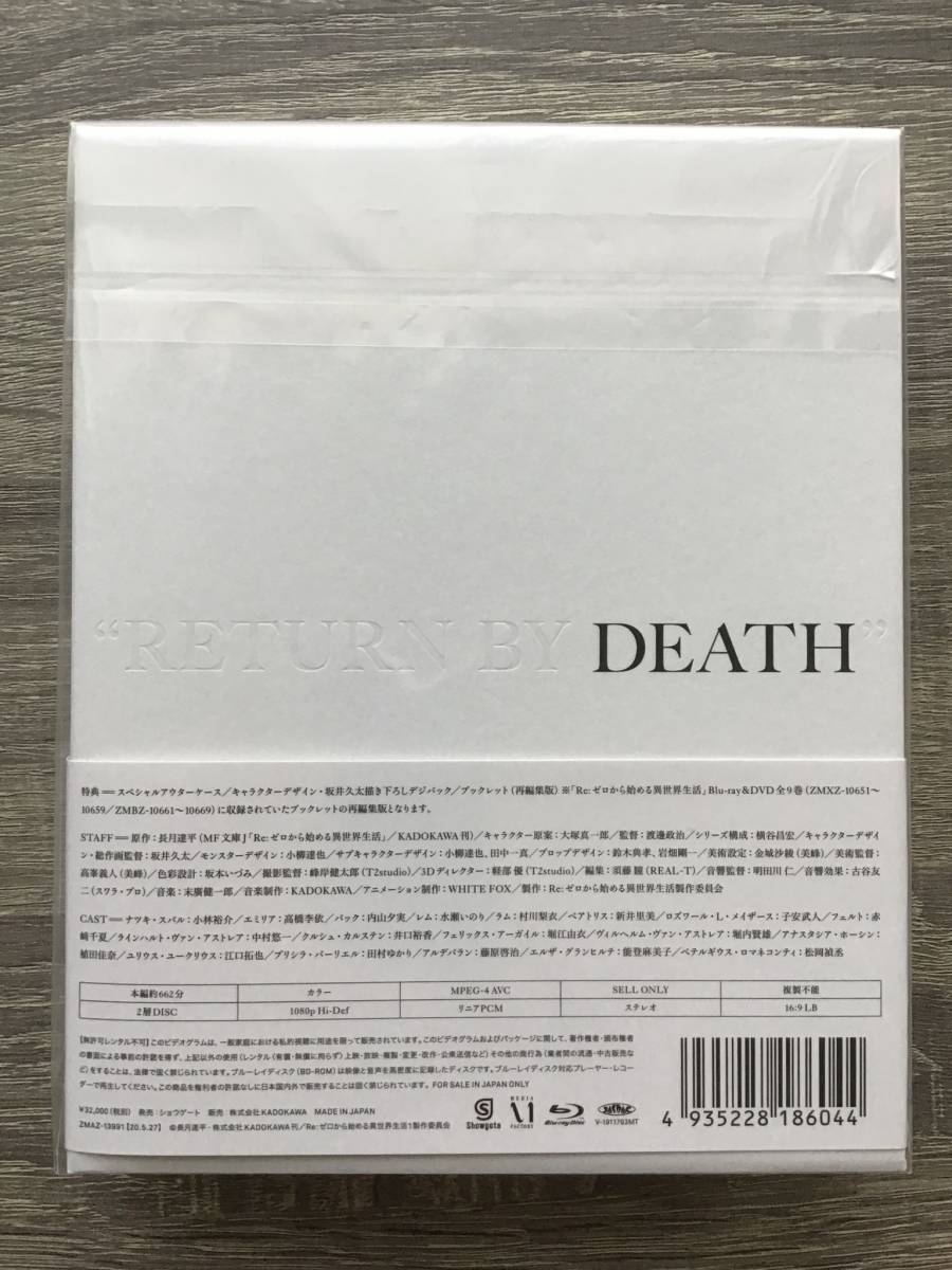 Re ゼロから始める異世界生活 新編集版 Blu Ray Box リゼロ ブルーレイ ボックス の落札情報詳細 ヤフオク落札価格情報 オークフリー スマートフォン版