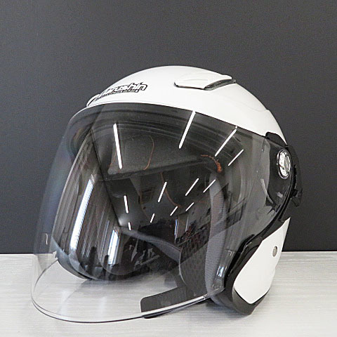 マルシン M-430 ジェットヘルメット シルバー 57-60cm 楽天市場