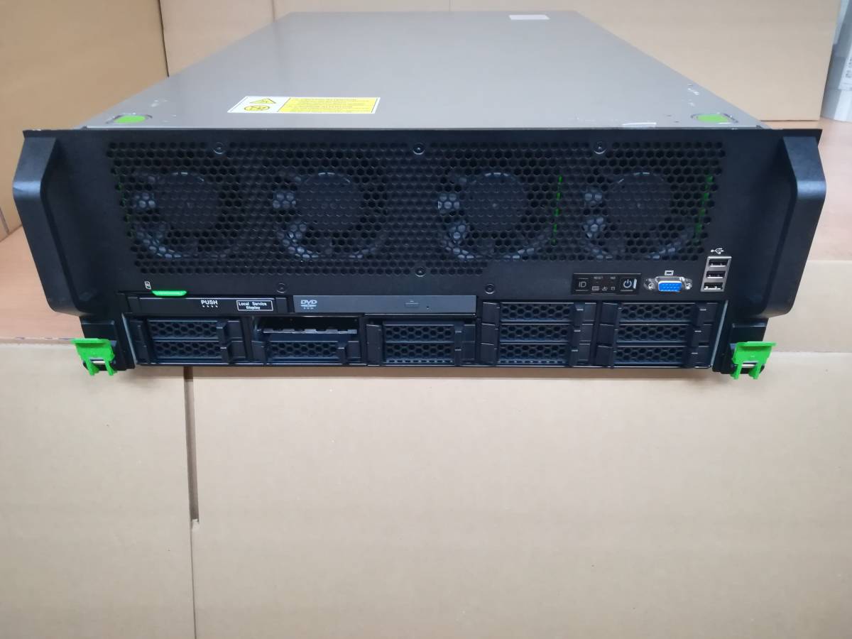 富士通 Fujitsu Primergy Rx4770 M1 Intel Xeon E7 57 V2 3 00ghz 4基 12コア 仮想12コア ジャンク扱い の落札情報詳細 ヤフオク落札価格情報 オークフリー スマートフォン版