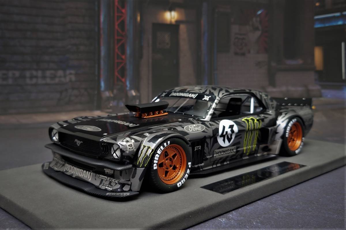 トップマルケス1/18マスタングフーニガン★カスタム トップマルケス1/18マスタングフーニガン☆カスタム (hoonigan