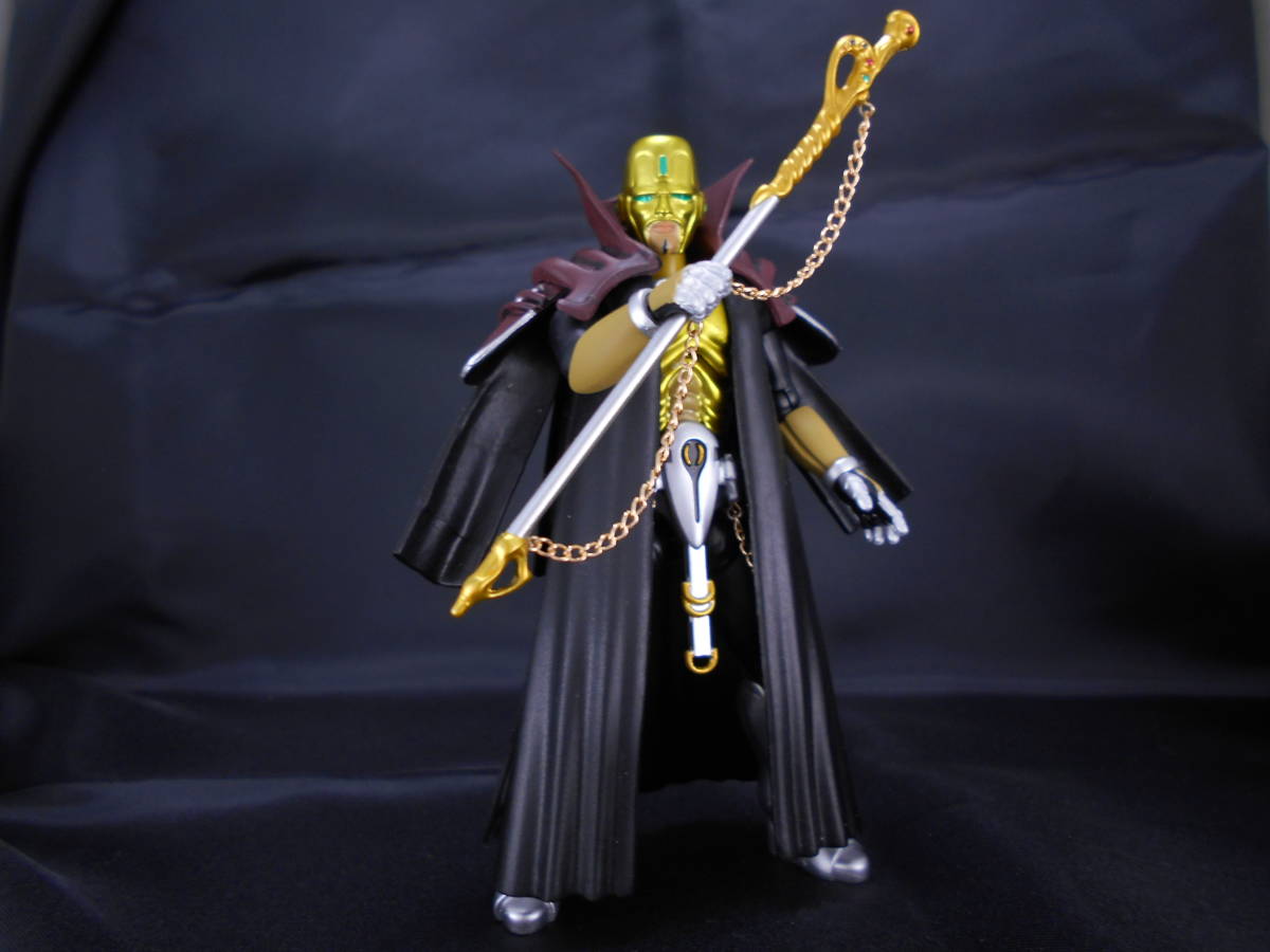 SHODO-O ジャーク将軍 改造 リペイント 仮面ライダー の落札情報詳細