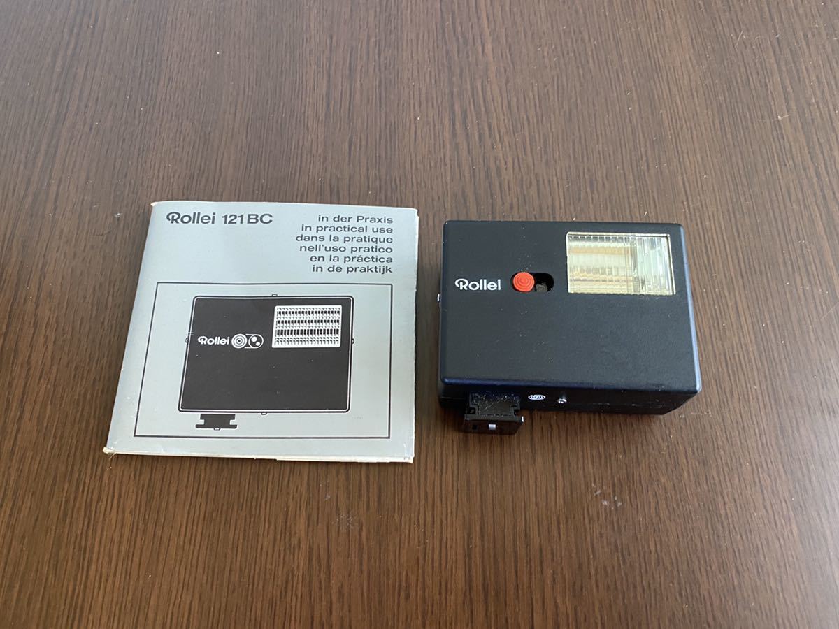 Rollei ローライ 121BC フラッシュユニット クリップオンストロボ Rollei ローライ 121BC フラッシュユニット クリップオンストロボ