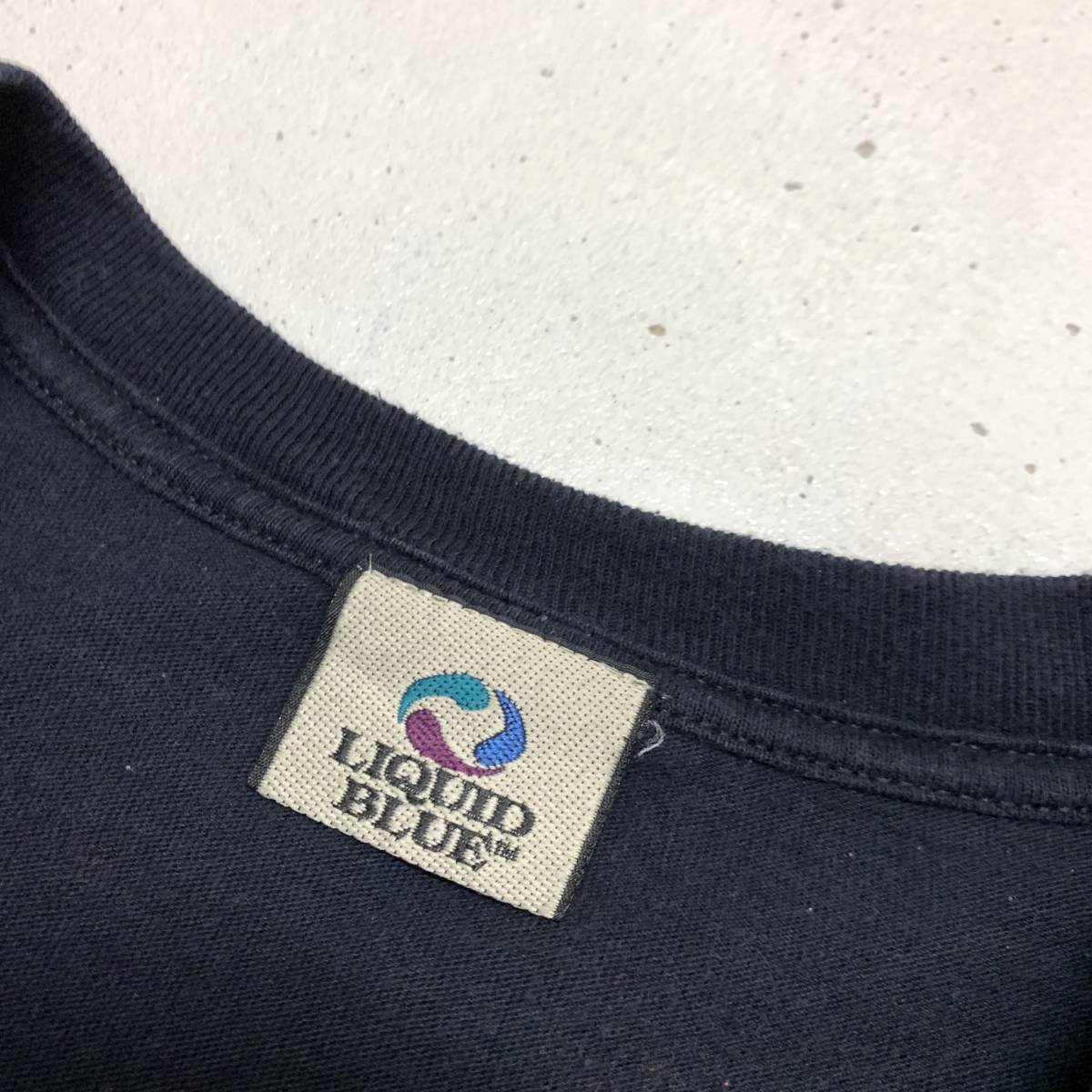 Liquid Blue ライオン Tシャツ 総柄 黒 リキッドブルー アメリカ古着 01年 アニマル 動物 ドリームキャッチャー インディアン の落札情報詳細 ヤフオク落札価格情報 オークフリー