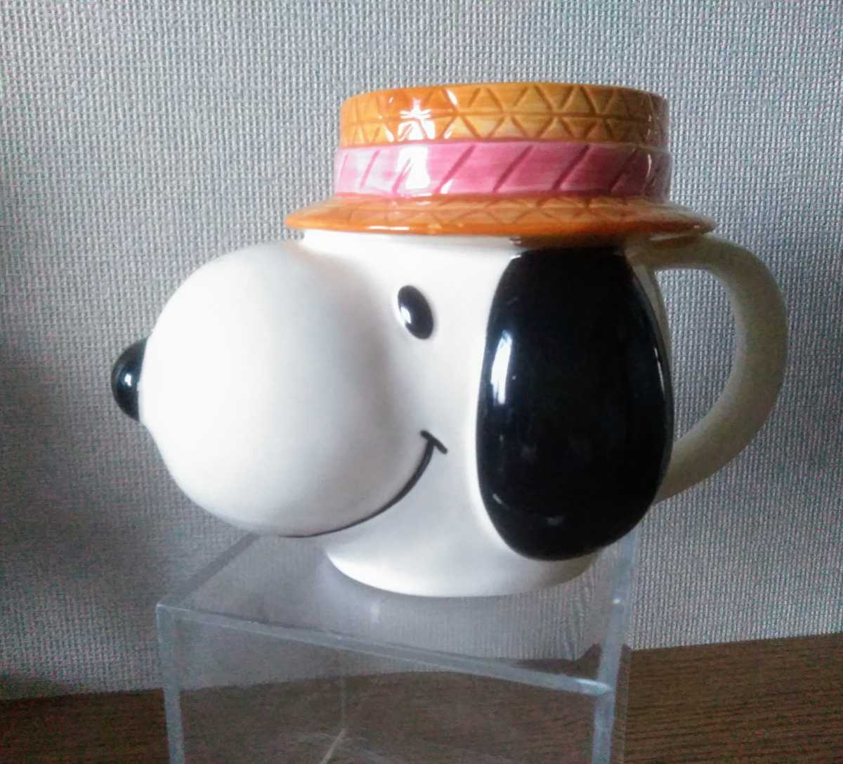 新品 スヌーピー フェイスマグカップ カンカン帽 陶器製 マリモクラフト の落札情報詳細 ヤフオク落札価格情報 オークフリー スマートフォン版