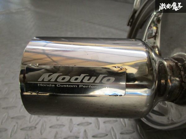 美品　ゼスト　ライフ　モデューロ　スポーツマフラー　ホンダアクセス JB5 ホンダライフ モデューロ ホンダアクセスリアマフラー スポーツ