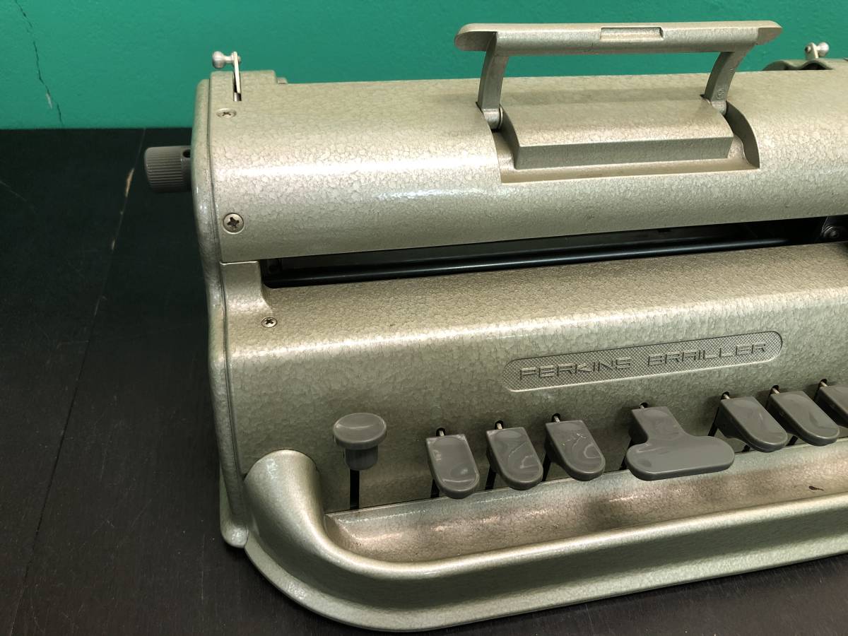 G 現状渡し Perkins Brailler 点字タイプライター Usa製 の落札情報詳細 ヤフオク落札価格情報 オークフリー スマートフォン版
