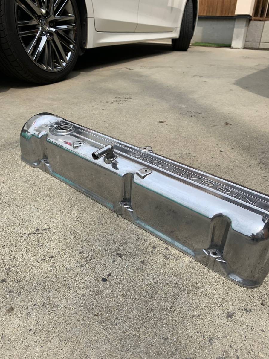 L型 L6 前期 純正 タペットカバー 鏡面仕上げ ハコスカ S30z ケンメリ サメブル ローレル 等 旧車 の落札情報詳細 ヤフオク落札価格情報 オークフリー スマートフォン版