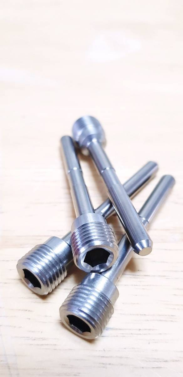 85-B ◇ スズキ＆カワサキチタン合金フロントキャリパーパッドピン