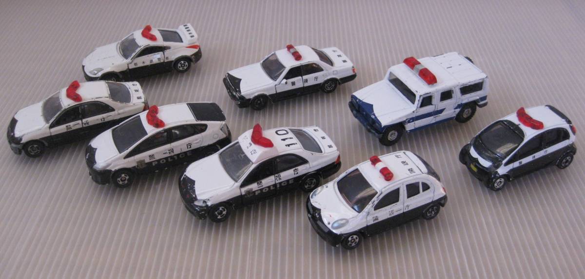 トミカ(警察車両)7台セット タカラトミー トミカ パトカー 白バイ 警察