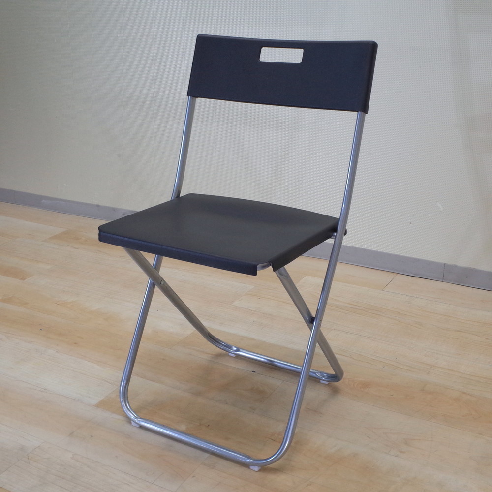 希少】廃盤品 IKEA イケア FRODE フローデ 折りたたみ椅子 黒赤 【公式