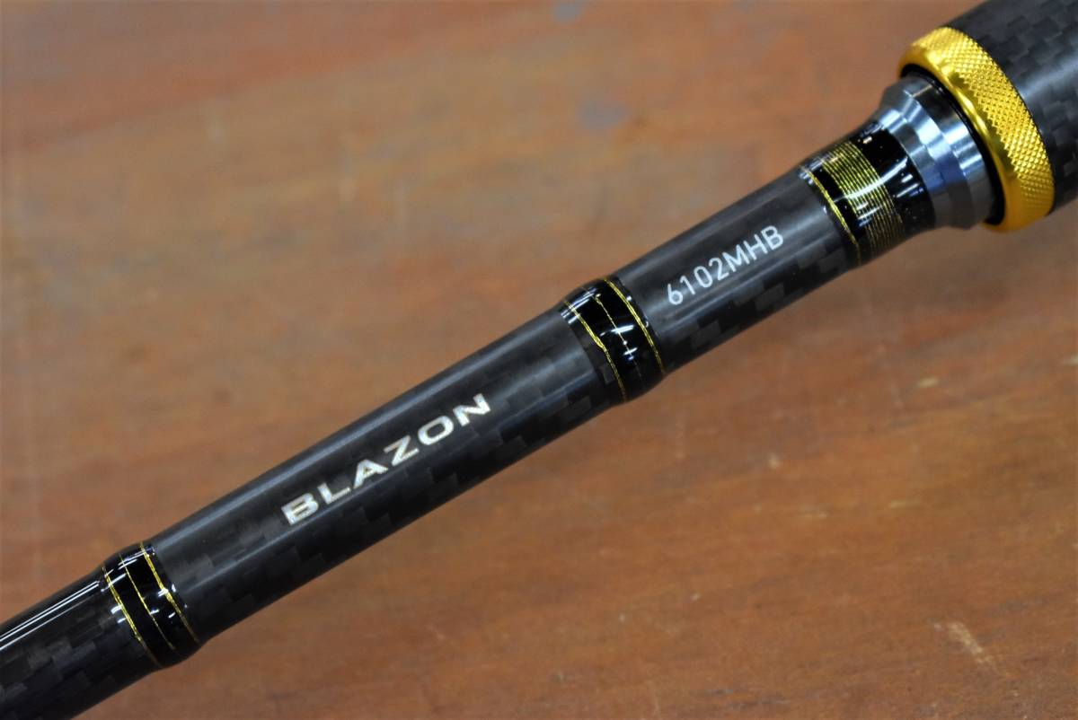 ブランクス良好 ダイワ ブレイゾン 6102mhb 2ピース ベイト Daiwa Blazon バス テキサス 巻物 ロックフィッシュ 流用に の落札情報詳細 ヤフオク落札価格情報 オークフリー スマートフォン版