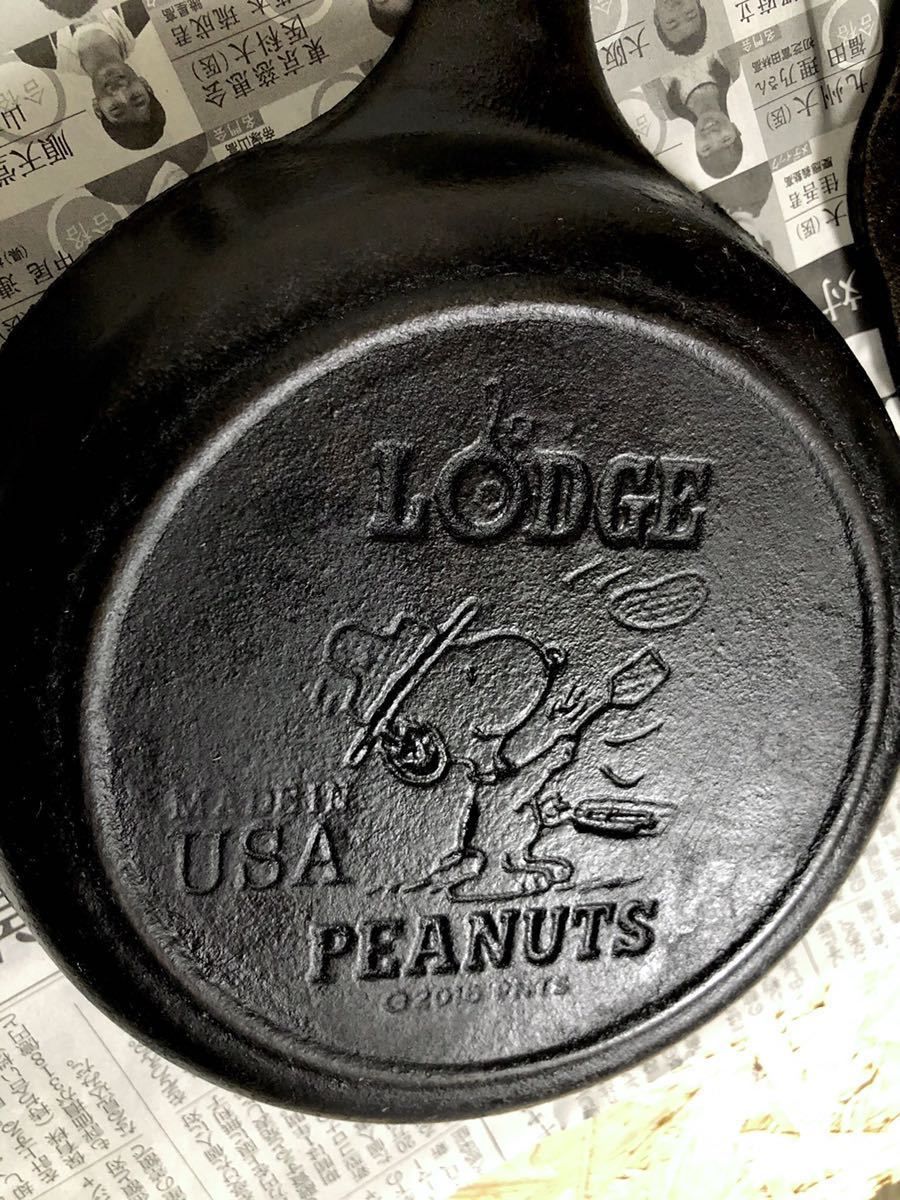 Lodge スヌーピースキレット 2個セット LODGE x スヌーピー PEANUTS
