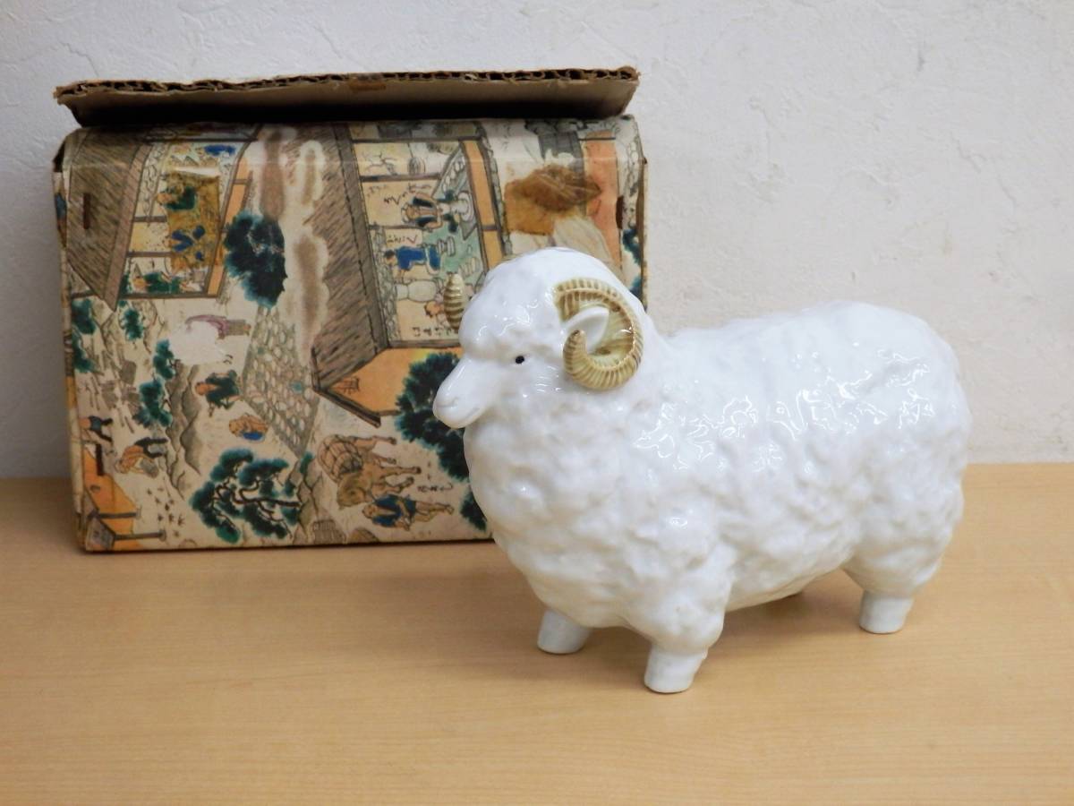 羊 置物 鋳物 金属製 羊 置物 鋳物 金属製