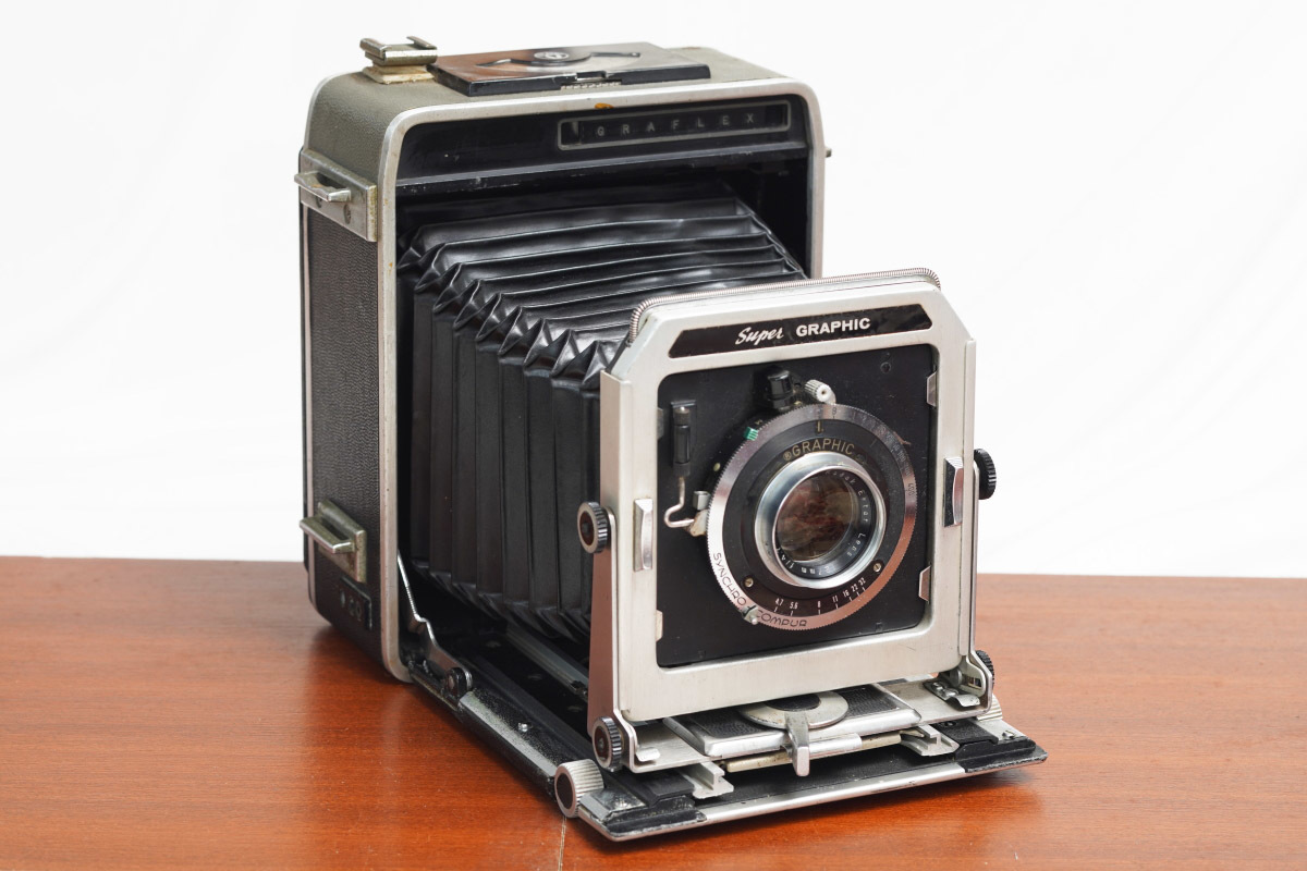 Super D Graflex 大判カメラ 自動露出機能付き Super D Graflex 大判カメラ 自動露出機能付き Graflex Slr GRAFLEX