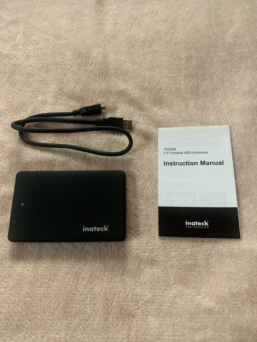 inateck FE2004 2.5インチHDD SSD ケース USB3.0接続 の落札情報詳細 ヤフオク落札価格情報 オークフリー